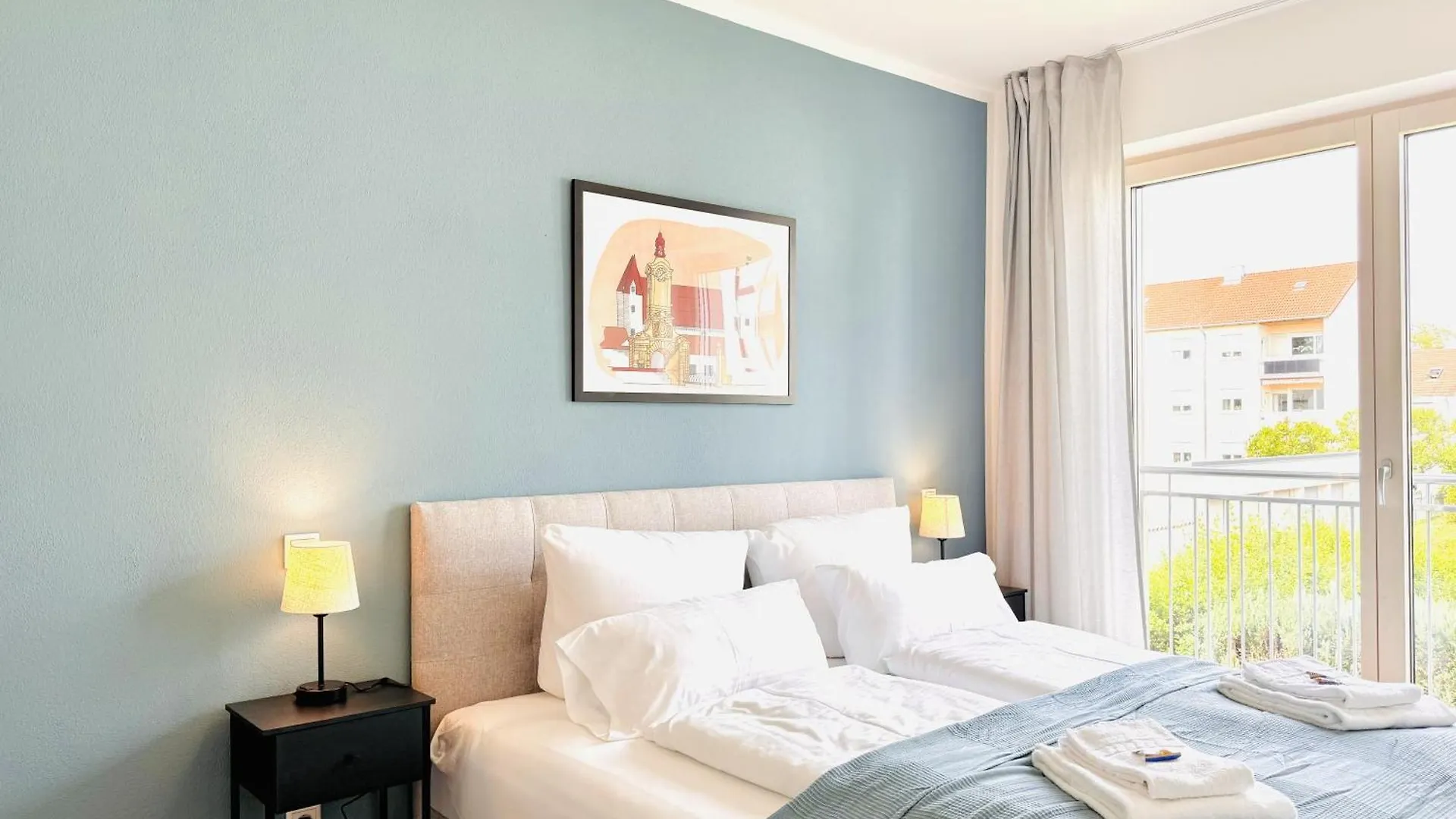 E&K Living - Design Apartments - Netflix - Audi - In Village - Free Parking Ingolstadt Aparthotel